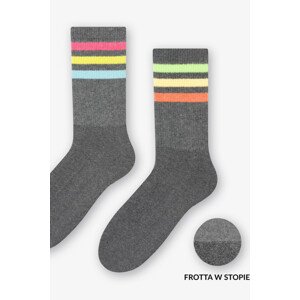 Pánske ponožky 082 ACTIVE M.GREY/SPORT 39-42