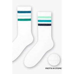 Dámske ponožky 081 ACTIVE WHITE-M/SPORT 39-42