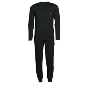 Pánske pyžamo 111789 2F720 23820 čierna - Emporio Armani XL černá