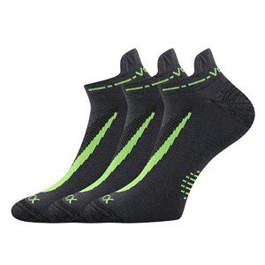3PACK ponožky VoXX tmavo šedé (Rex 10)