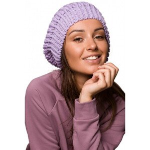 Dámska pletená čiapka BK060 - BeWear UNI levandulová