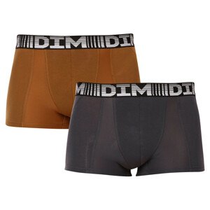 2PACK pánske boxerky DIM viacfarebné (DI0001N1-AA3) XXL