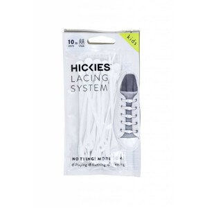 Detské elastické šnúrky (10ks) - biele SS19 - Hickies OSFA