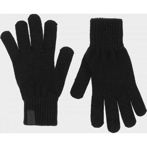 Dámske rukavice Outhorn OTHAW22AGLOF005 čierne Černá L/XL