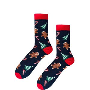 Pánske sviatočné ponožky granát 44-46