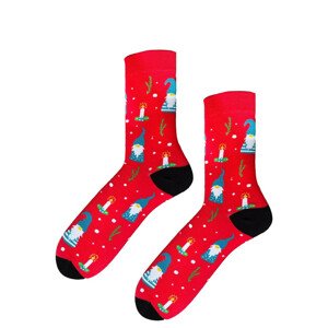 Pánske sviatočné ponožky Červená 41-43