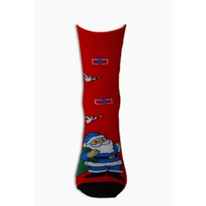 Dámske vianočné ponožky Červená 35-37