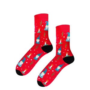 Dámske vianočné ponožky Červená 38-40