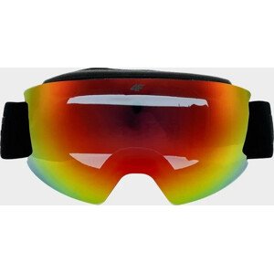 Pánske snowboardové okuliare 4FAW22AGOGM014 čierne Černá one size
