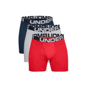 Pánske boxerky Charged Cotton 6IN 3 Pack 1363617-600 - Under Armour L
