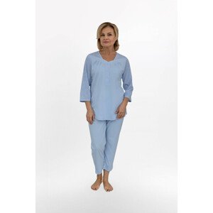 Dámske pyžamo 230 ROZALIA Modrá XL