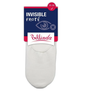 Nízke ponožky INVISIBLE FROTÉ - Bellinda 39-42 bílá