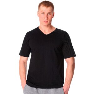 Pánske tričko 201 Authentic new black - CORNETTE černá XXL