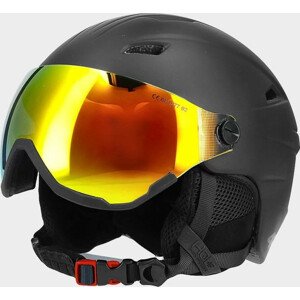 Pánska lyžiarska helma 4F H4Z22-KSM001-20S čierna Černá L/XL (58-62cm)