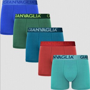 5PACK pánske boxerky Gianvaglia viacfarebné (GVG-5006) M