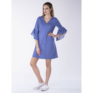 Look Made With Love Šaty 331 Chic Blue/White L/XL