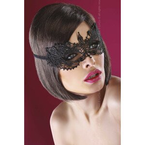Maska Maska čierna Model 12 Mačacie oči - LivCo Corsetti Univerzální