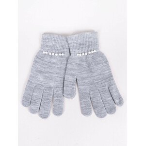 Dámske päťprsté rukavice Yoclub RED-0227K-AA50-002 Grey 20