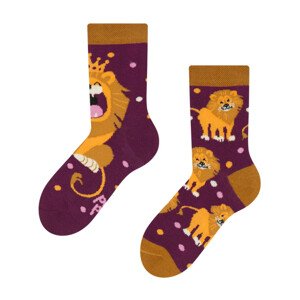 Veselé detské ponožky Dedoles Kráľ džungle (GMKS184) 31/34
