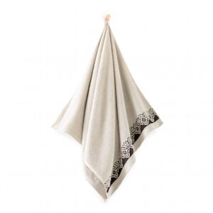 Zwoltex Towel Carla Light Grey 50x90