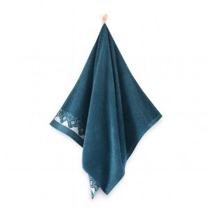 Zwoltex Towel Carla Navy Blue 30x50