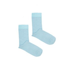 Kabak Ponožky Classic Ribbed Light Blue 42-46