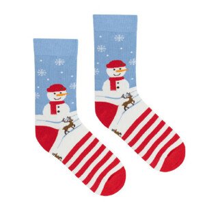 Kabak Ponožky Winter Snowman Multicolour 42-46