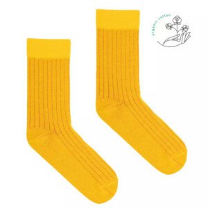 Kabak Ponožky BO Ribbed Yellow/Red 36-41