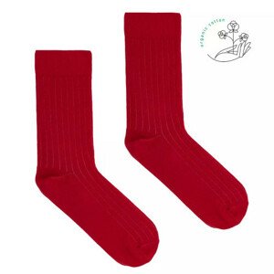 Kabak Ponožky BO Ribbed Red/Pink 36-41