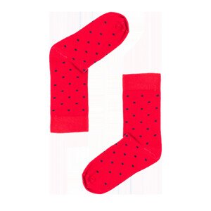 Kabak Ponožky Classic Dots R Red/Black 36-41