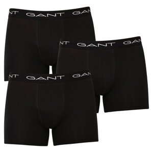 3PACK pánske boxerky Gant čierne (900003004-5) L