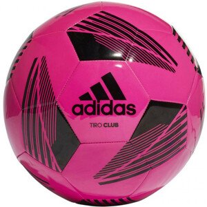 SPORT Fotbalový míč Tiro Club Football FS0364 - Adidas 5 neonová růžová
