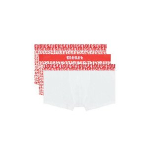 Pánske boxerky 3ks - 00ST3V 0JMAR E6488 červená/biela - Diesel M červeno-bílá