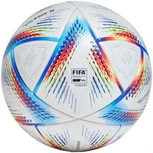 Fotbalový míč  Al Rihla Pro Football  H57783 - Adidas 5 bílá/modrá