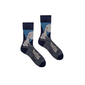 Ponožky spox Sox - Vlčí vytie Vícebarevné 44-46