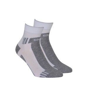 Fitness ponožky bílá 43-46