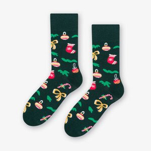 Ponožky na vianočný stromček 078-163 Zelená - Viac 39/42