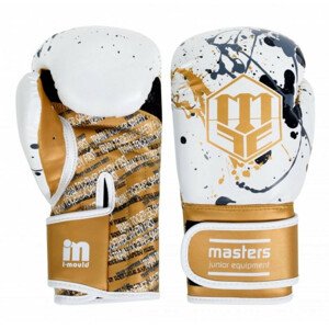 Boxerské rukavice MJE - RPU-ART0101709-GOLD-8OZ - Masters 6 oz