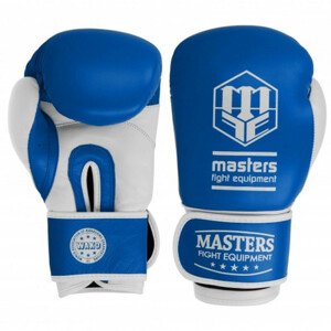Kožené boxerské rukavice RBT-TRW 01210-02 - Masters modrá