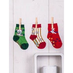 Detské ponožky TD SR 008(3 ks) viacfarebné - FPrice 11-12