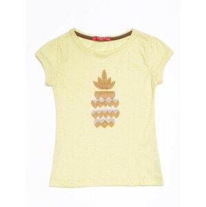 Dievčenské tričko TY TS 6896.40 svetlo žltá - FPrice 104