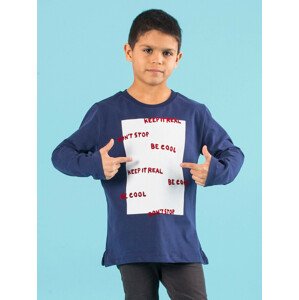 Chlapčenské tričko TY BZ 13260.90 tmavo modrá - FPrice 110