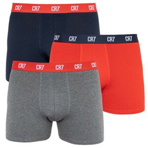 3PACK pánske boxerky CR7 viacfarebné (8100-49-2716) XL