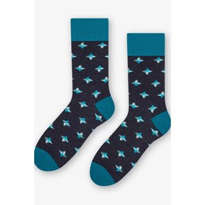 Pánske ponožky MORE 051 MARINE/OCTAGON 43-46