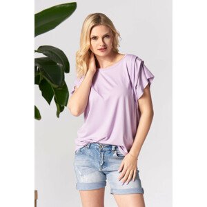 By Your Side Blouse Clover Lavender S/M