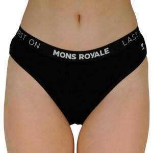 Dámske nohavičky Mons Royale merino čierne (100044-1169-001) S