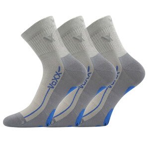 3PACK ponožky VoXX sivé (Barefootan-grey) 35-38