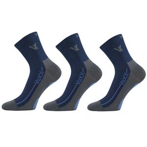 3PACK ponožky VoXX tmavo modré (Barefootan-darkblue) 35-38