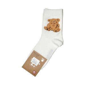 Dámske ponožky Ulpio Aura.Via 7598 Plyšový medvedík med 35-38