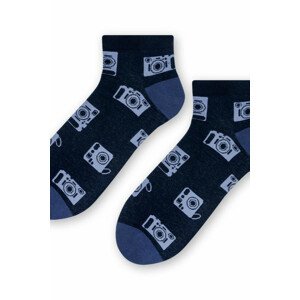 Pánske ponožky 025 tmavě modrá 41-43